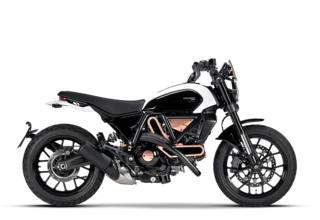 Scrambler 10° Anniversario Rizoma Edition weiss/metal-rose